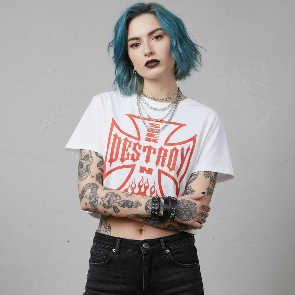 Seek N Destroy 'Red Hot' Baby Tee