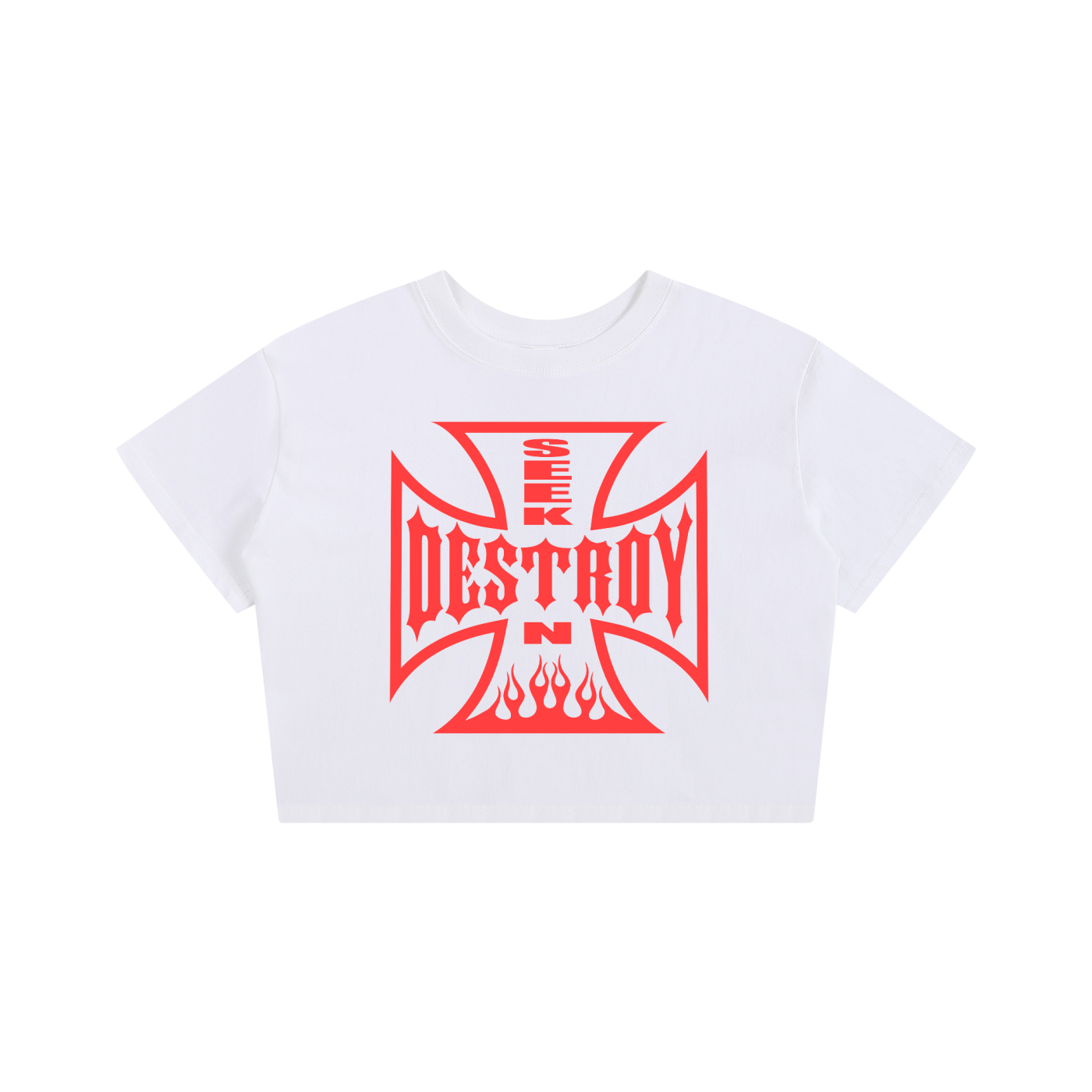 Seek N Destroy 'Red Hot' Baby Tee