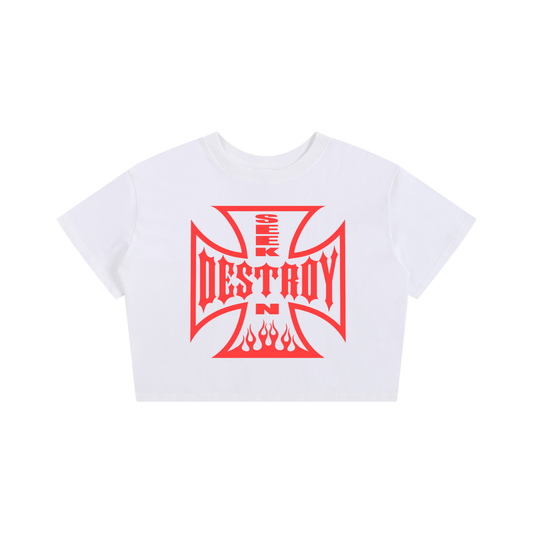 Seek N Destroy 'Red Hot' Baby Tee