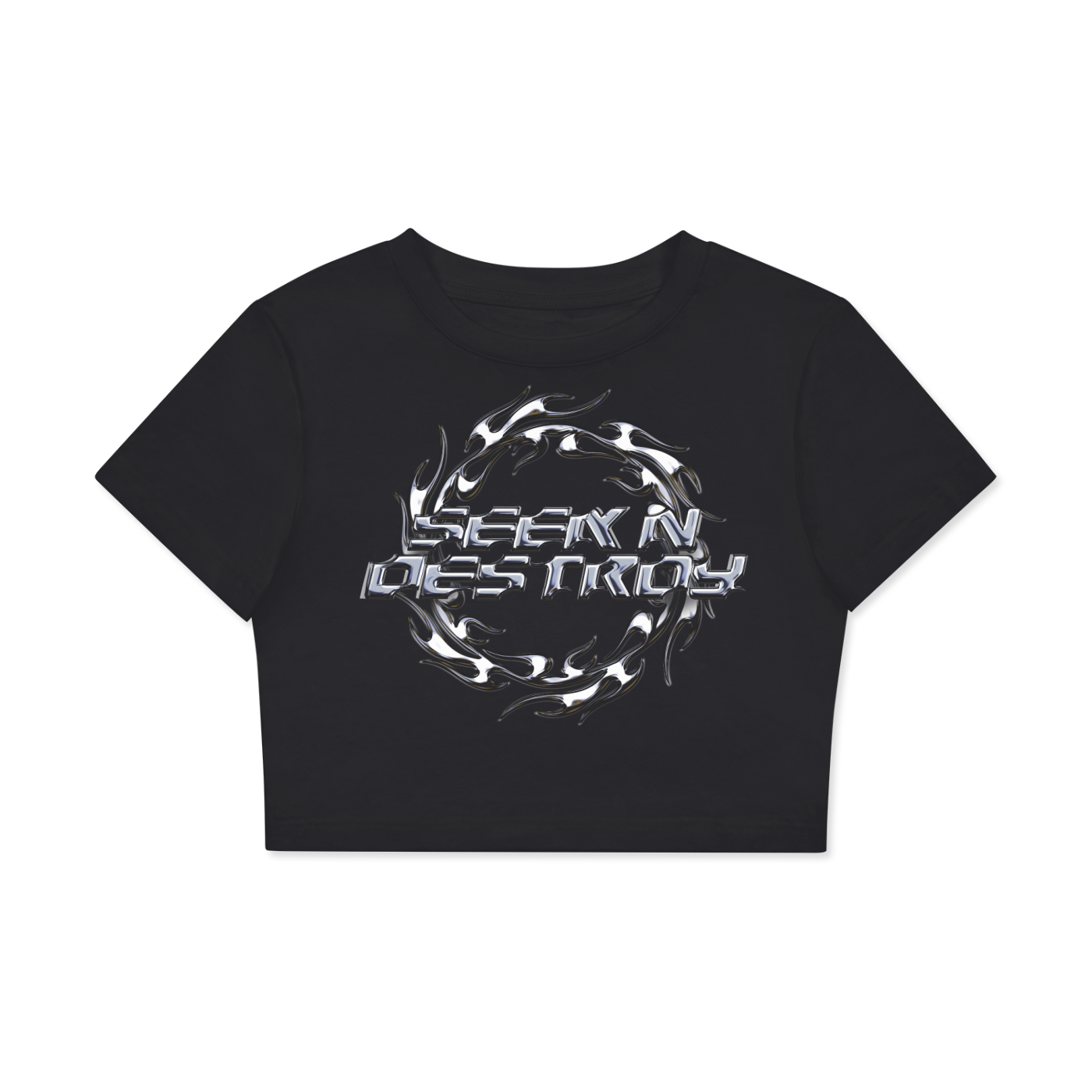Seek N Destroy Crop Tee,Cropped Tee
