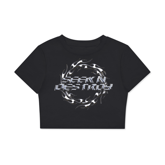 Seek N Destroy Crop Tee,Cropped Tee