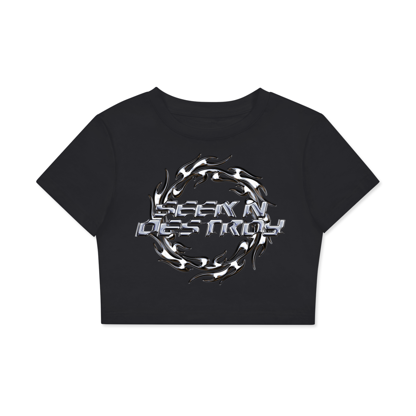 Seek N Destroy Merch,Crop Top