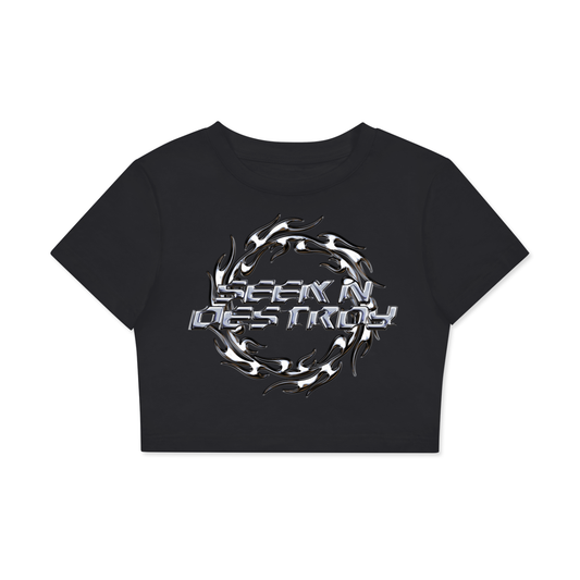 Seek N Destroy Merch,Crop Top