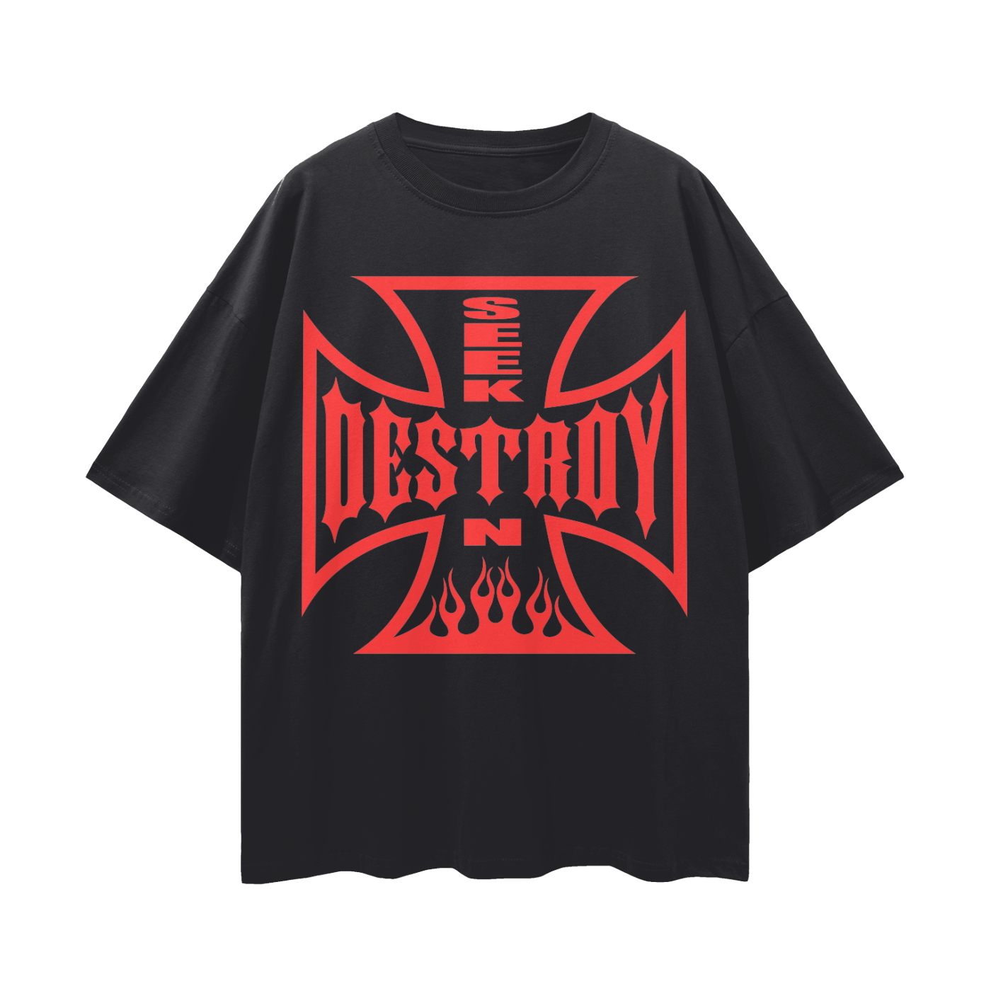 Seek N Destroy,Red Hot,Tee