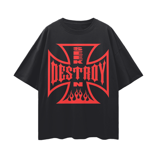 Seek N Destroy,Red Hot,Tee