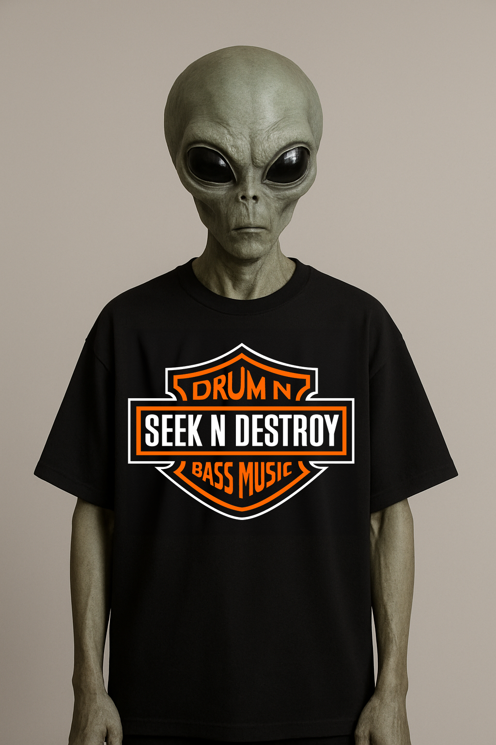 Seek N Destroy 'Drum N Bass Music' Tee