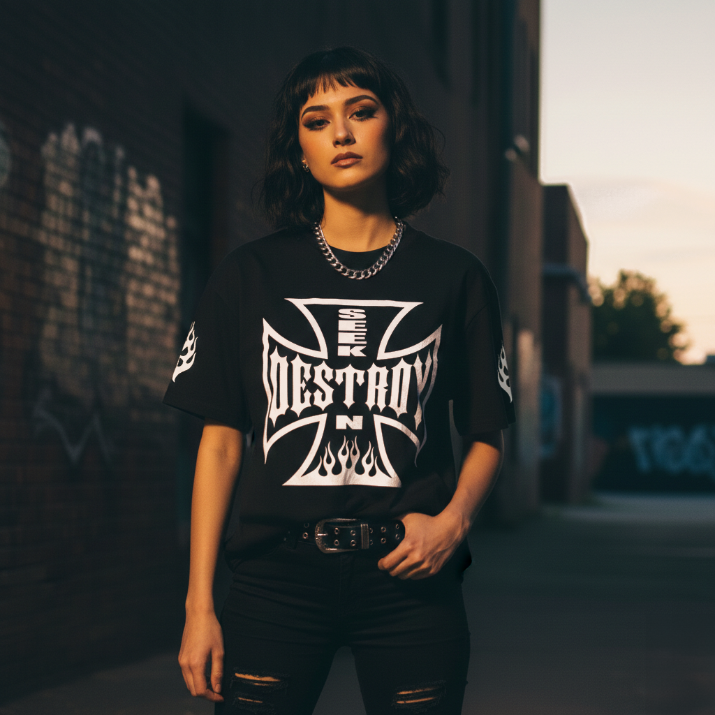 Seek N Destroy 'Hot' Tee