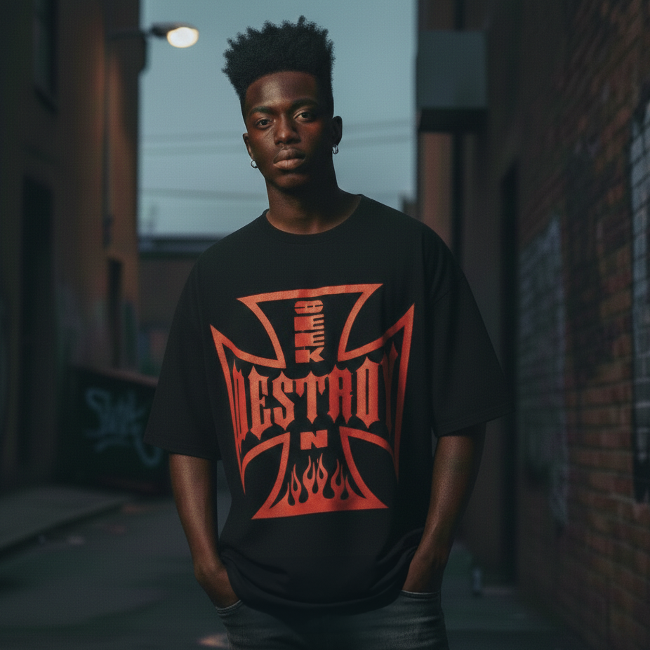 Seek N Destroy 'Red Hot' Tee